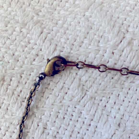 Boho Handmade Rough Stone Necklace - Picture 5 of 5